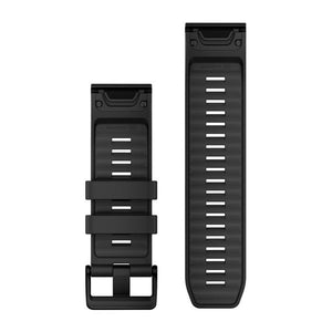 QuickFit® 26 remme, Sort silikone