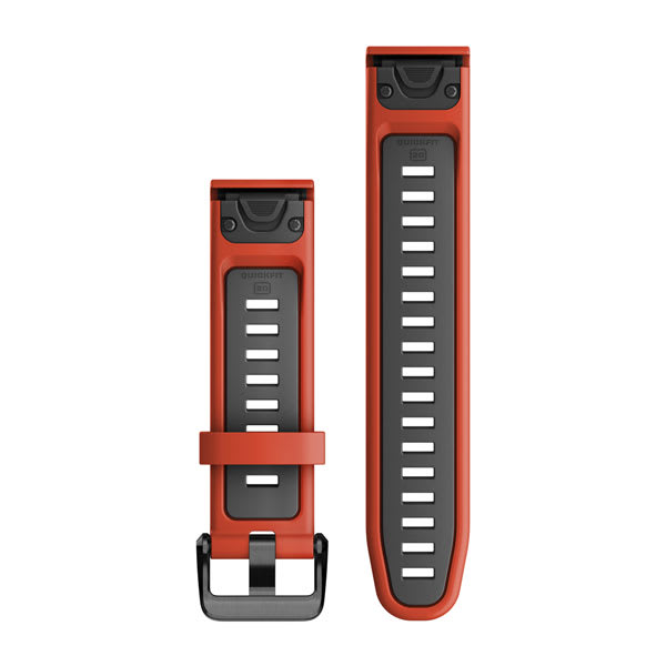 QuickFit® 20 urremme, Flame Red/Graphite silikone