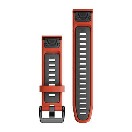 QuickFit® 20 urremme, Flame Red/Graphite silikone