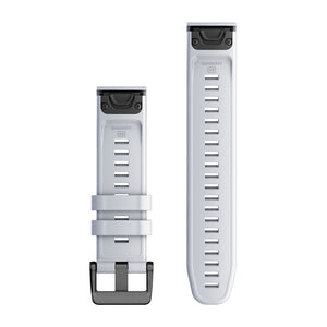 Quickfit 22 mm urremme, Whitestone silikone