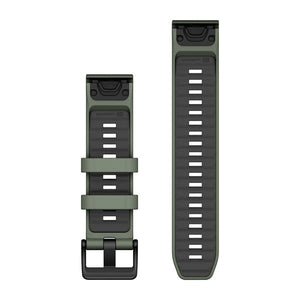 QuickFit® 22 remme, Willow/Graphite silikone