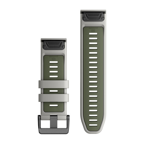 QuickFit® 26 urremme, Fog Gray/Moss silikone