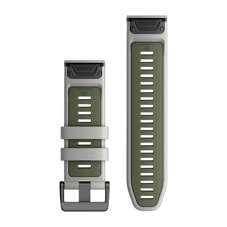 QuickFit® 26 urremme, Fog Gray/Moss silikone