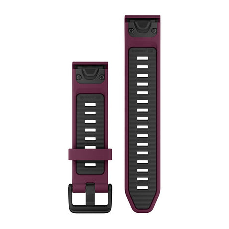QuickFit® 20 remme, Merlot/Graphite silikone