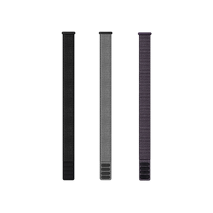 UltraFit nylonremme (22 mm), Sort 2