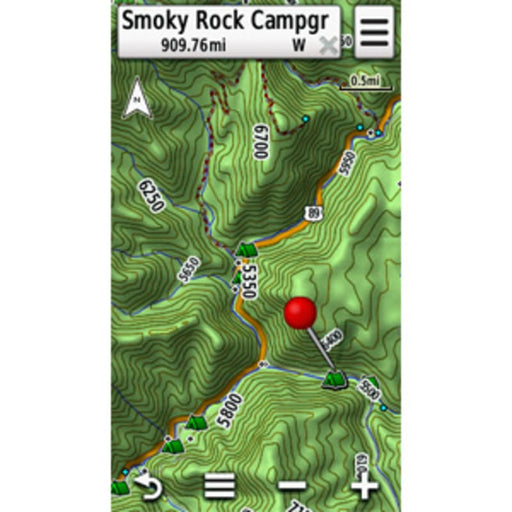 MicroSD™/SD™ kort: TOPO U.S. 100K 2