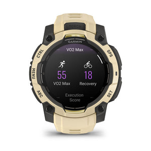 Instinct® 3 – 45 mm, AMOLED, Citrine med Citrine rem