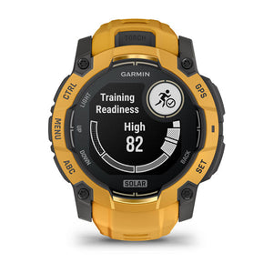 Instinct® 3 – 50 mm, Solar, Sunburst med Sunburst/Grey rem