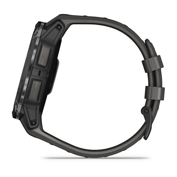 Instinct® 3 – 50 mm, AMOLED, Sort med Charcoal rem