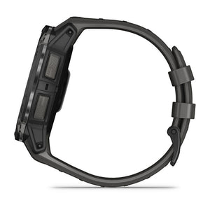 Instinct® 3 – 50 mm, AMOLED, Sort med Charcoal rem