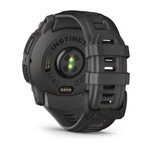 Instinct® 3 – 50 mm, Solar, Sort med Charcoal rem