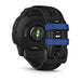 Instinct® 3 – 45 mm, AMOLED, Sort med Bolt Blue/sort rem 3