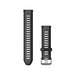 Quick Release remme (20 mm), Sort/Slate Grey 3