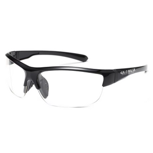 SAFETY GLASSES WITH CLEAR GLASS W/ POUCH