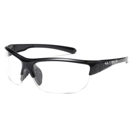 SAFETY GLASSES WITH CLEAR GLASS W/ POUCH