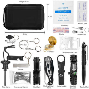 GLOBUZ - Survival kit - 18 items