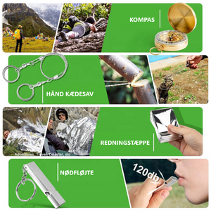 GLOBUZ - Survival kit - 18 items
