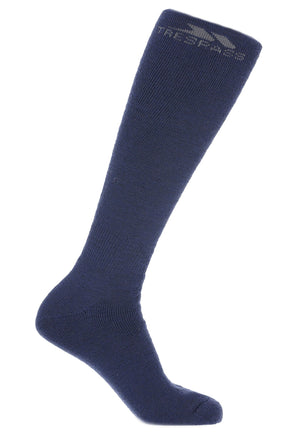 Tech- Luxury Ski Sock - Navy Blue - Trespass
