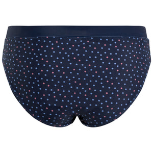 Tina - Navy Dot Print - Trespass