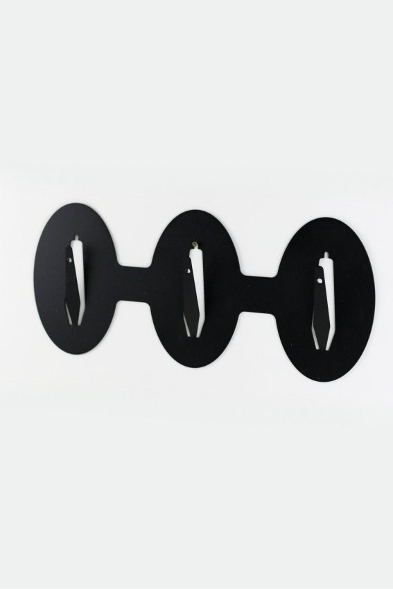 Torp Solution opsatsplade til 3 bukke Vandret - oval / Sort
