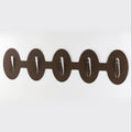 Torp Solution opsatsplade til 5 bukke Vandret - oval / Corten