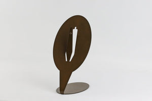 Torp Solution opsatsplade bordmodel til buk - Oval / Corten