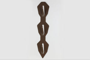 Torp Solution opsatsplade til 3 bukke Lodret - diamond / Corten