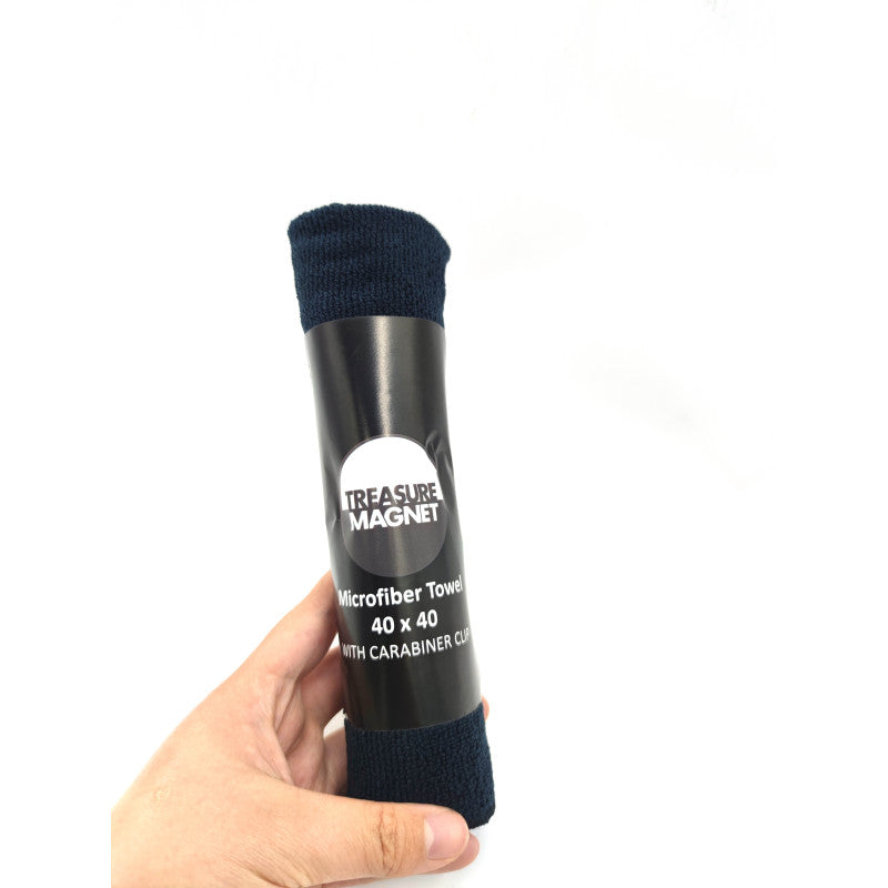 Microfiber towel with snap hook - 40x40cm