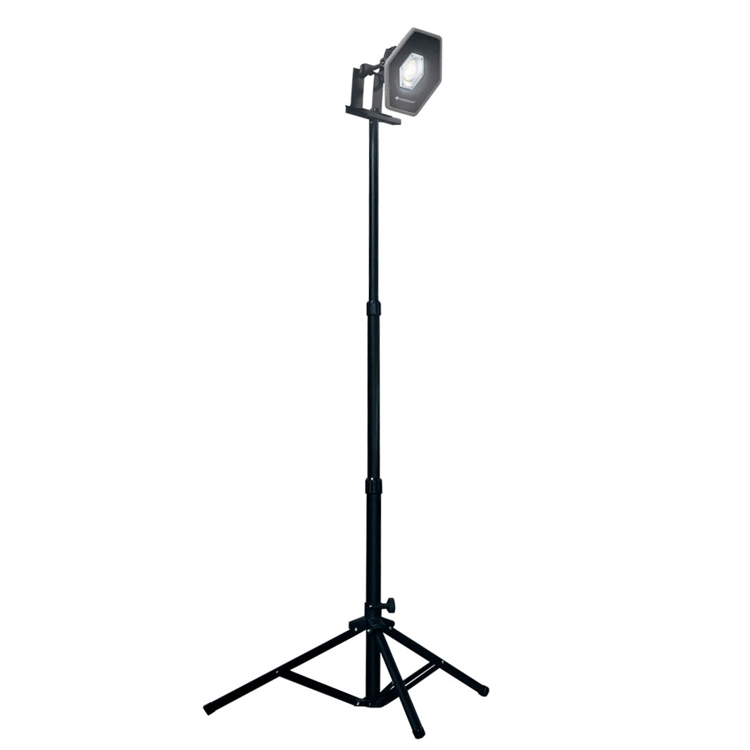 Stativ, justerbar højde fra 73 - 165 cm - Suprabeam