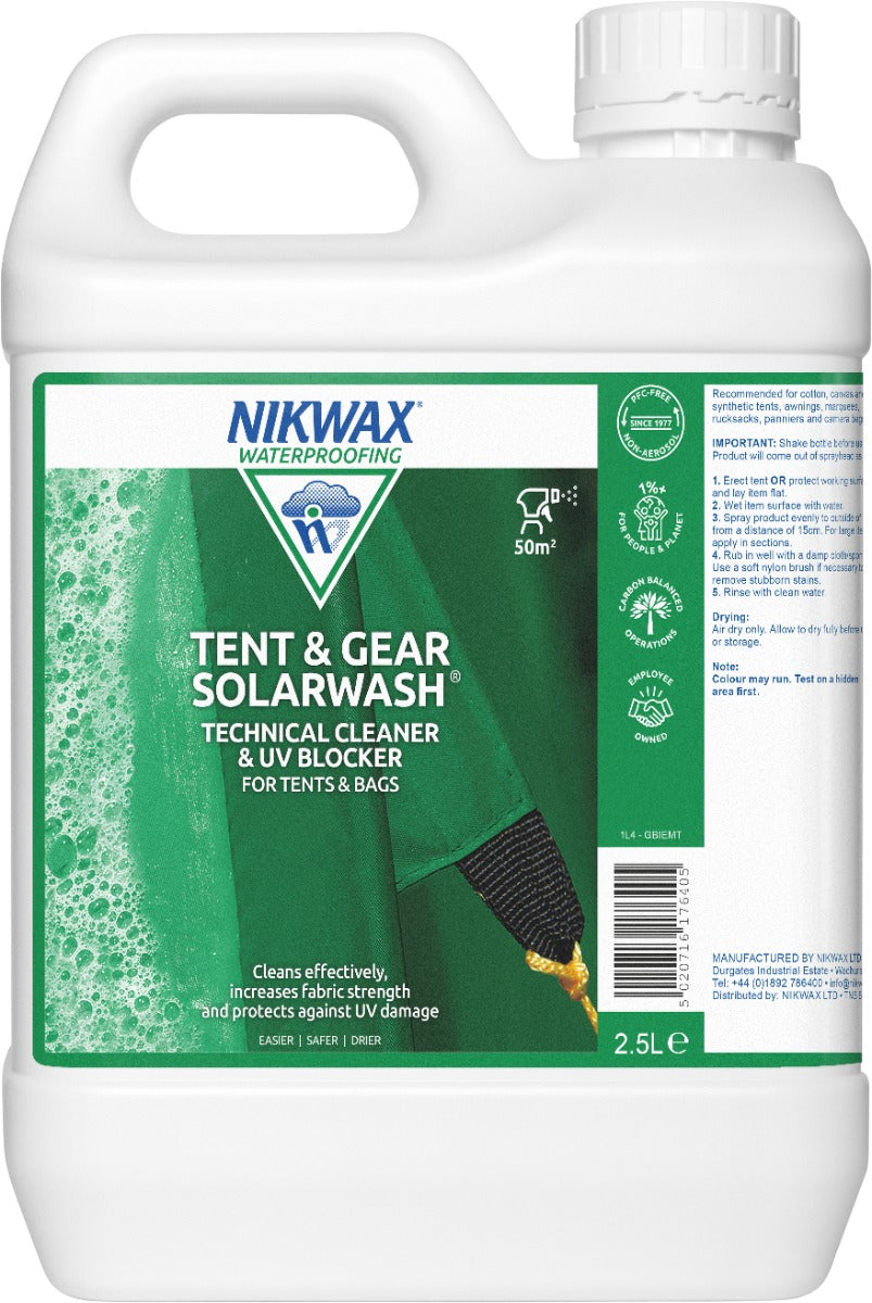 Solar Wash Spray-on - Nikwax