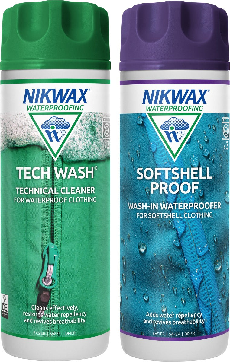 Twin Softshell / Tech Wash - Nikwax
