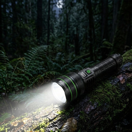 Ekstrem kraftig - lommelygte 10.000 Lumens + powerbank - Ignition