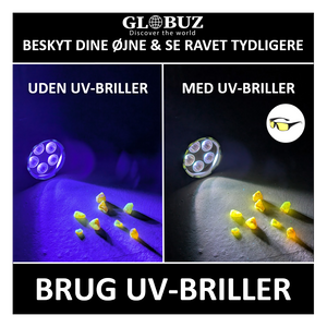 UV goggles w/pouch - Deluxe