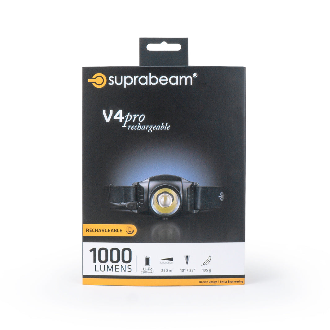 V4pro rechargeable - Suprabeam
