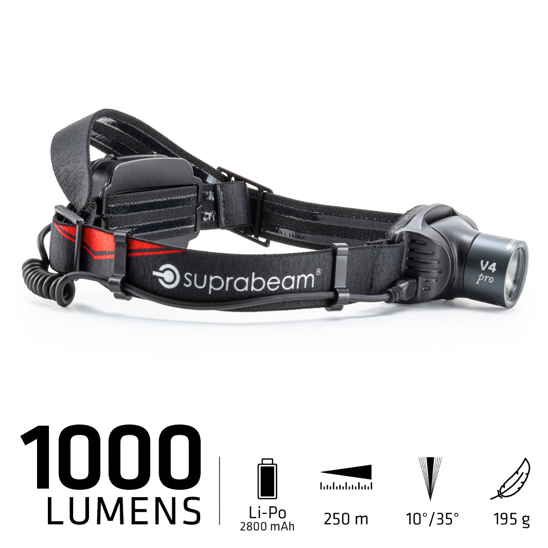 V4pro rechargeable - Suprabeam