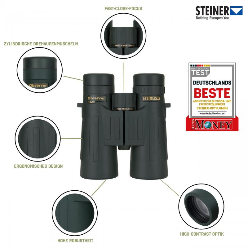 Steiner Observer 10x42 - Jagtbutikken