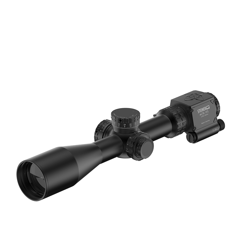 Steiner M7Xi 4-28x56 IFS MSR-2, ballistisk computer, sort - Jagtbutikken