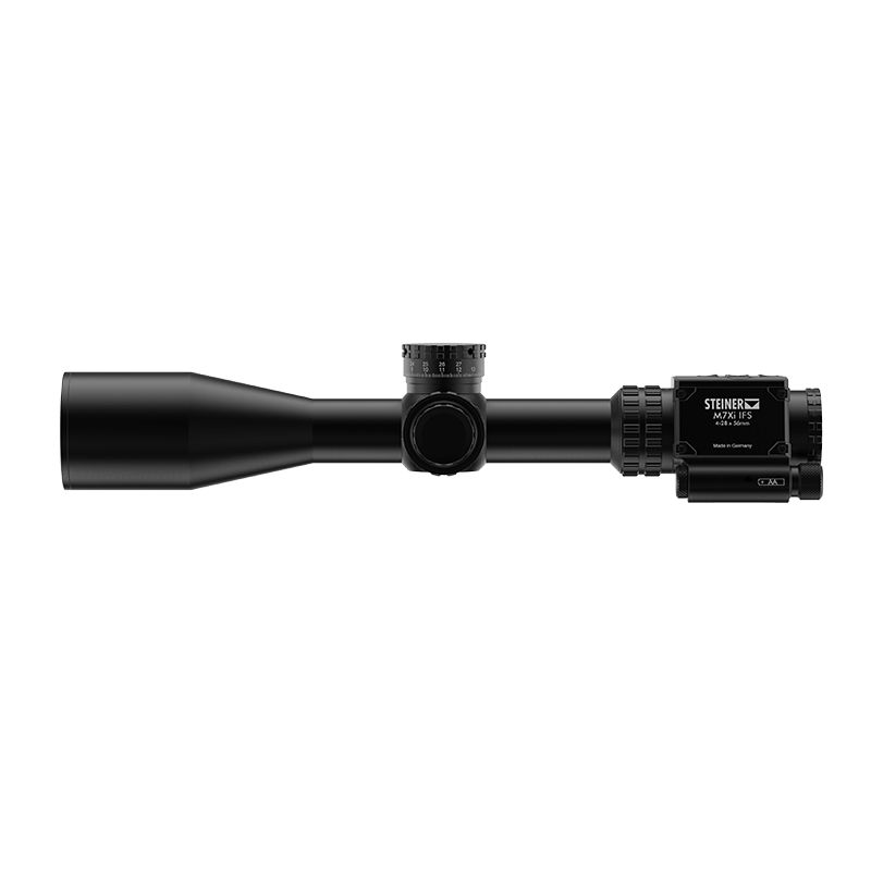 Steiner M7Xi 4-28x56 IFS G2B Mil Dot, ballistisk computer, sort - Jagtbutikken