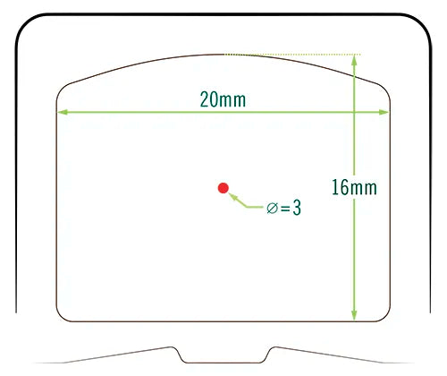 Defender-CCW Red Dot - (3 MOA) - Vortex