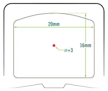 Defender-CCW Red Dot - (3 MOA) - Vortex