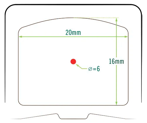 Defender-CCW Red Dot - (6 MOA) - Vortex