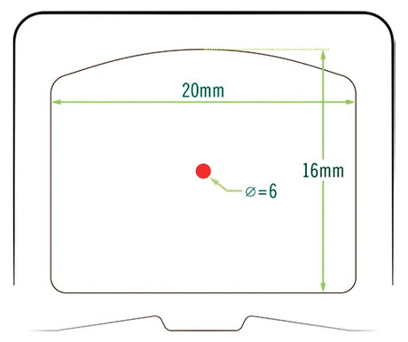Defender-CCW Red Dot - (6 MOA) - Vortex