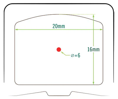 Defender-CCW Red Dot (6 MOA) - Vortex