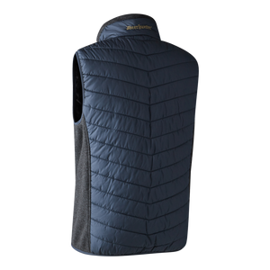Moor Vatteret Vest med strik Blue - Deerhunter - Jagtbutikken