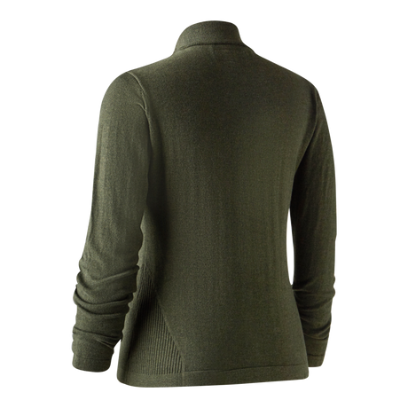 Lady Darlington Strikcardigan - Green - Deerhunter