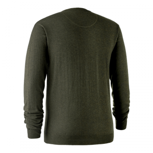 Kingston Strik med rund hals - Green - Deerhunter