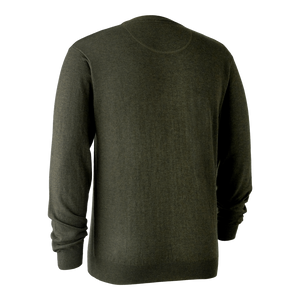 Kingston Strik med V hals - Green - Deerhunter