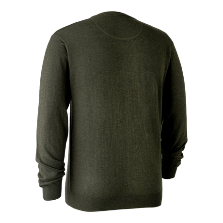 Kingston Strik med V hals - Green - Deerhunter