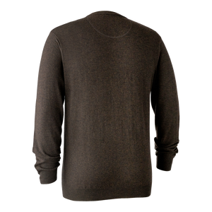Kingston Strik med V hals - Dark Elm - Deerhunter