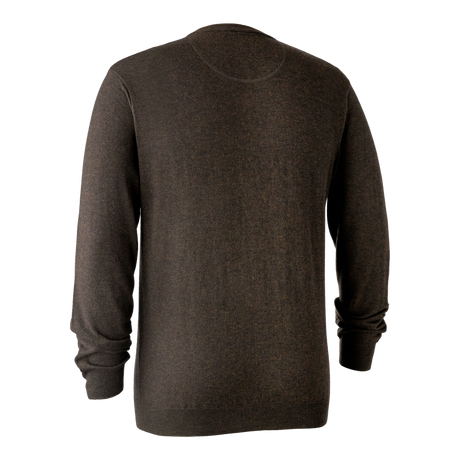 Kingston Strik med V hals - Dark Elm - Deerhunter